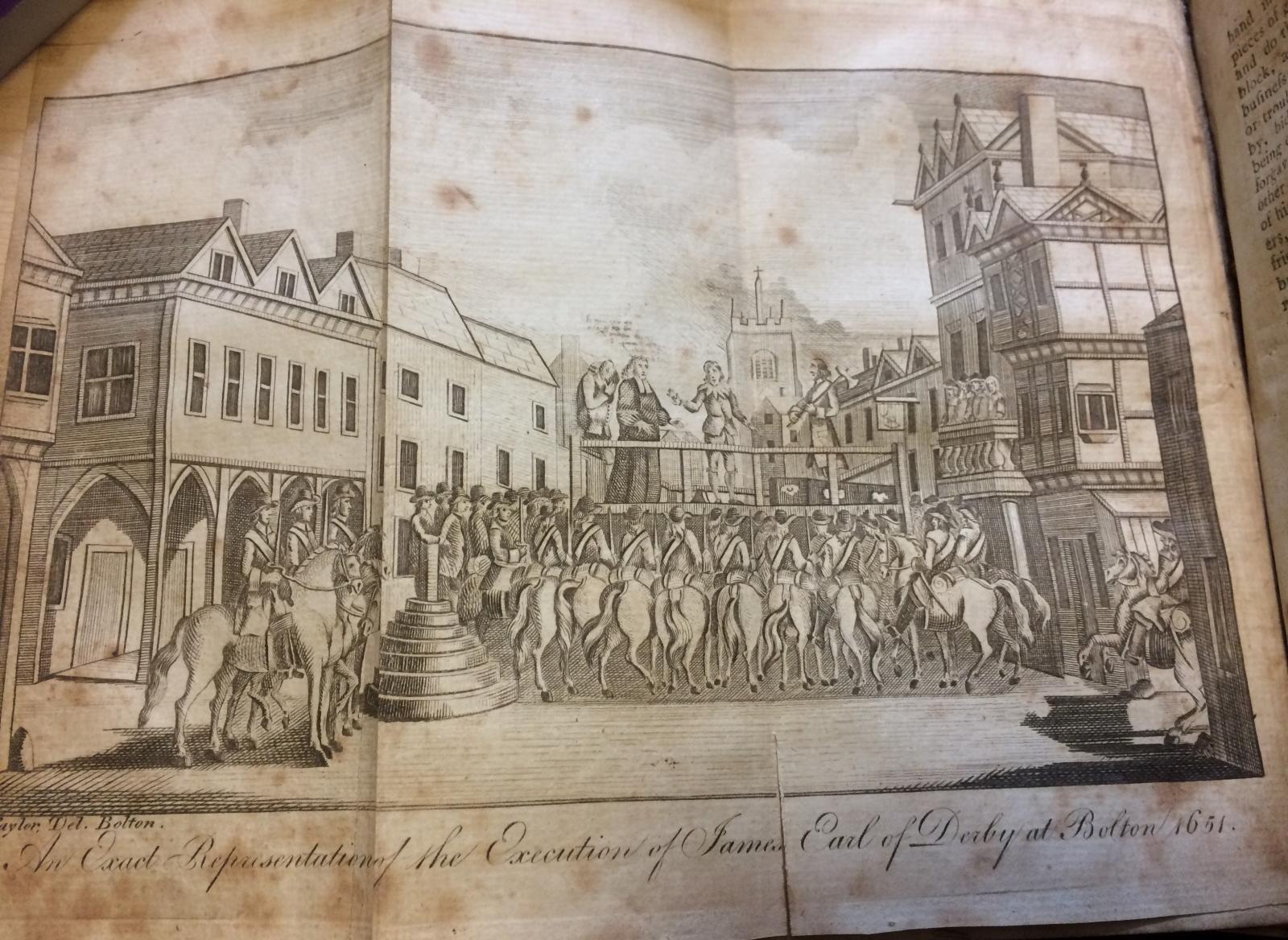 LMH's copy of A Description of the Memorable Sieges and Battles in the North of England