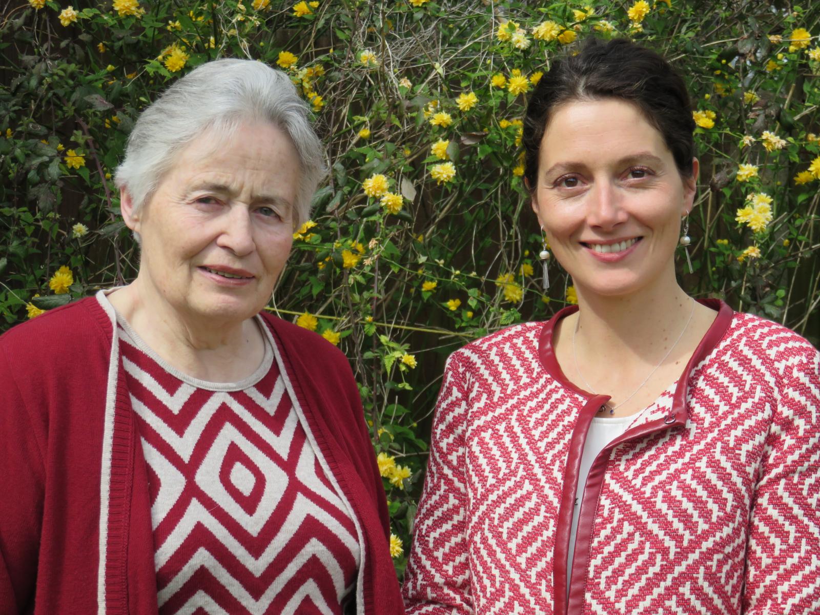 Ann Kennedy with Fellow and Tutor in Law, Professor Alexandra Braun