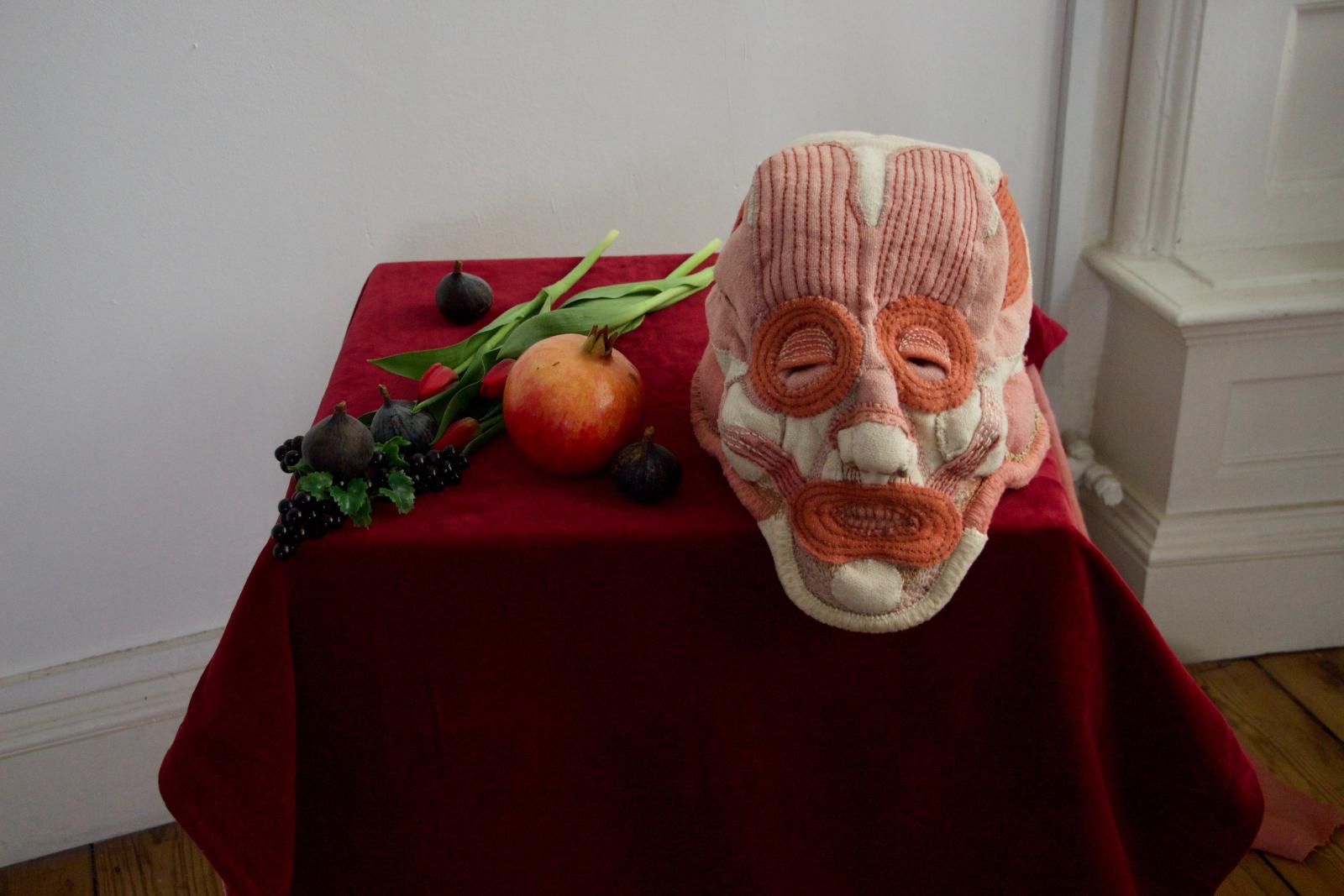 ‘'Nature Morte: Do Women have to be Dead to get into the Dissection Rooms?'- artwork by LMH student Rhian Harris-Mussi