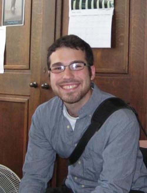 David Greenberg, visiting student from American University Washington DC