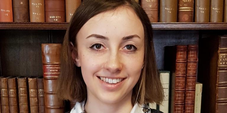 Emmy Ingle, library assistant 2018-2019 cropped
