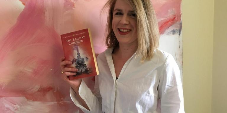 Dr Sophie Ratcliffe with her book suggestion for World Book Day