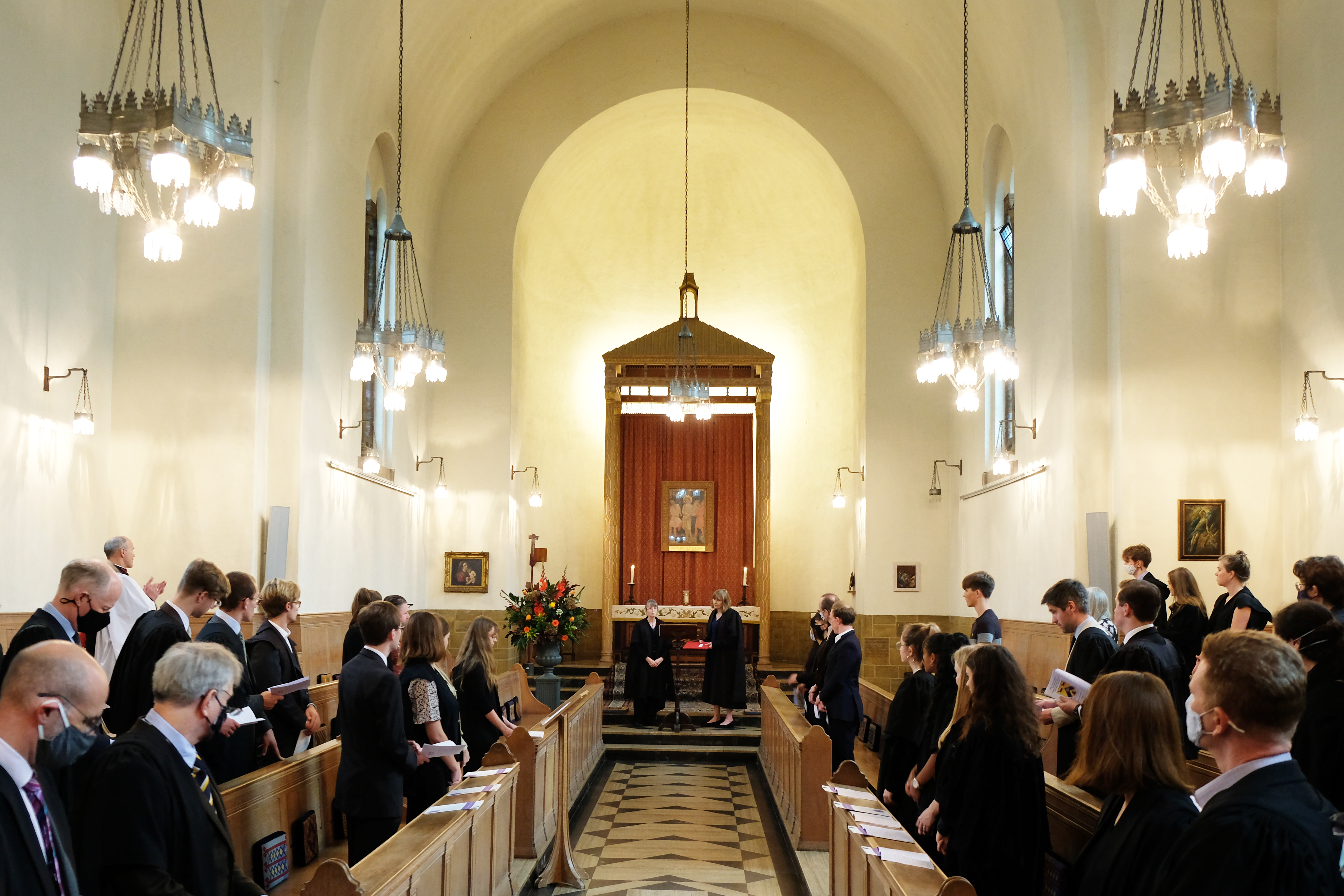 Principal's Inauguration in the LMH Chapel