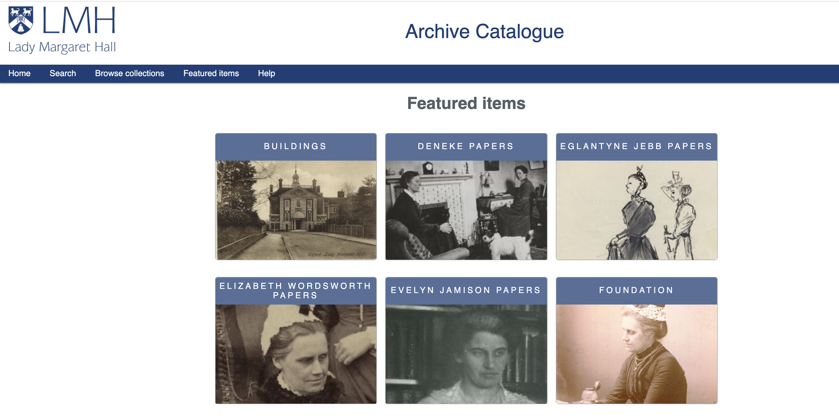 Preview of the LMH Epexio Archives catalogue