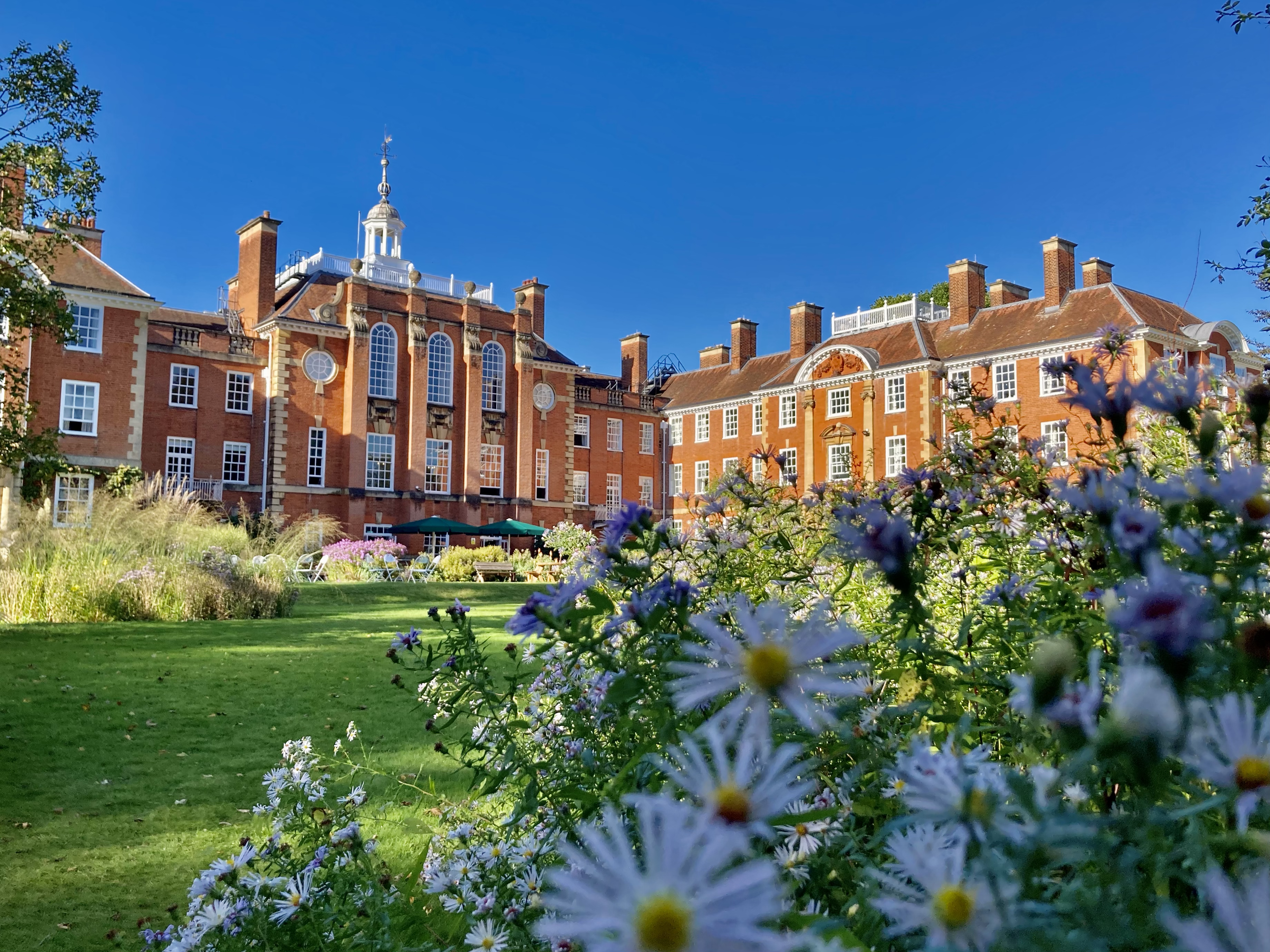 Photo of Talbot Hall from the LMH Gardens taken by Chelsea Wallis