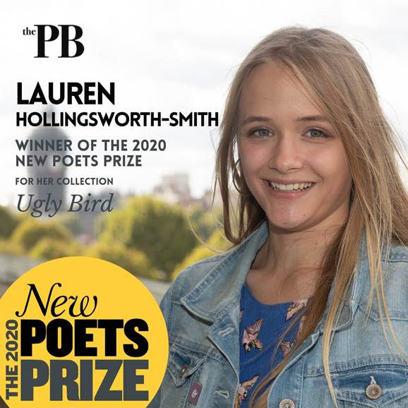 Picture of LMH student Lauren Hollingsworth-Smith, New Poets Prize winner.