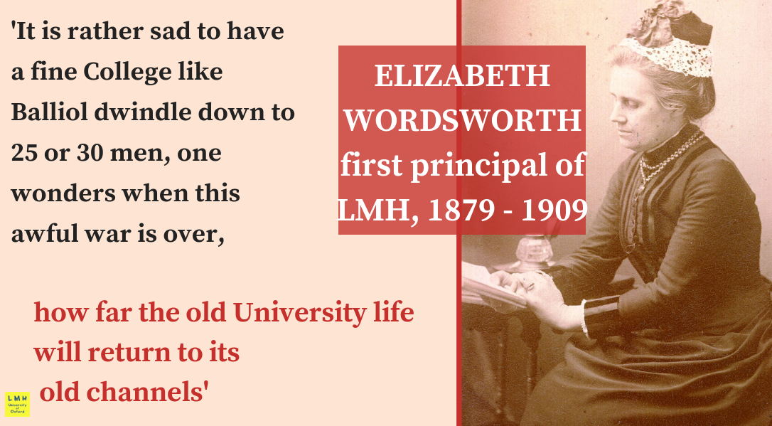 Elizabeth Wordsworth WW1 exhibition