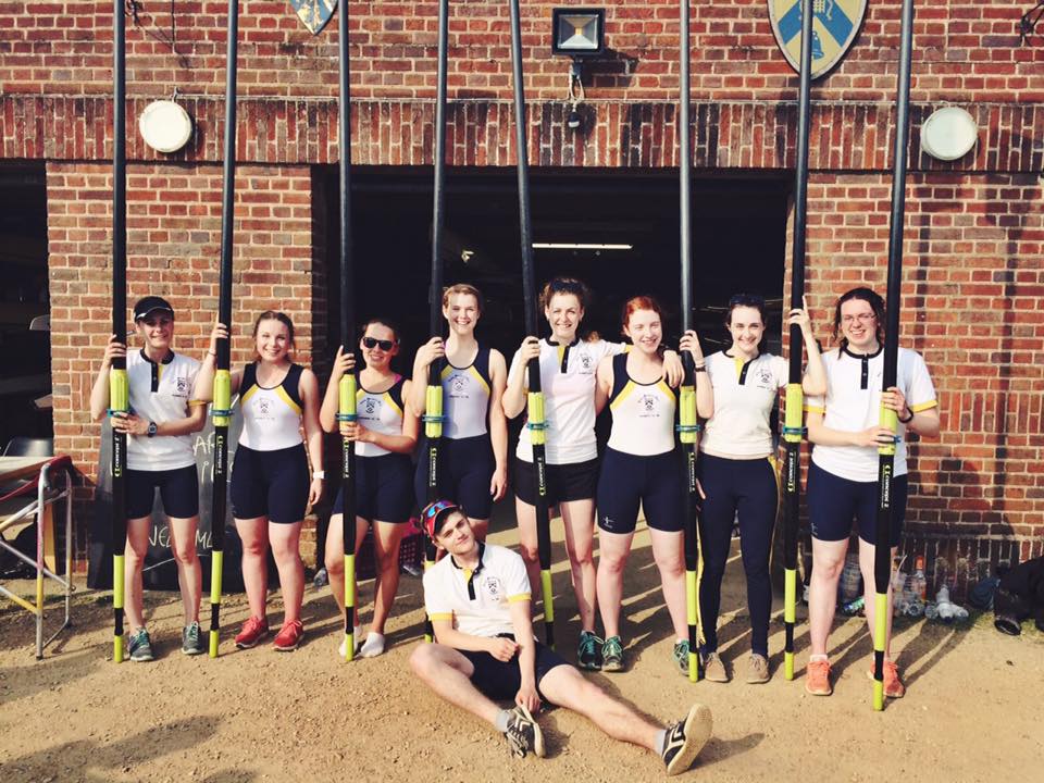 LMH 2016 Summer Eights rowing team