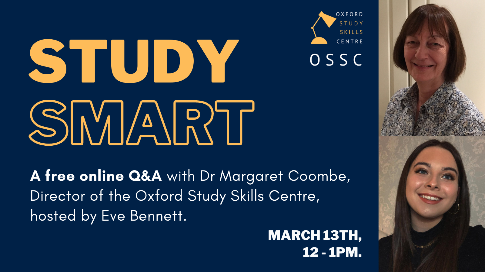 Study Smart Event Poster