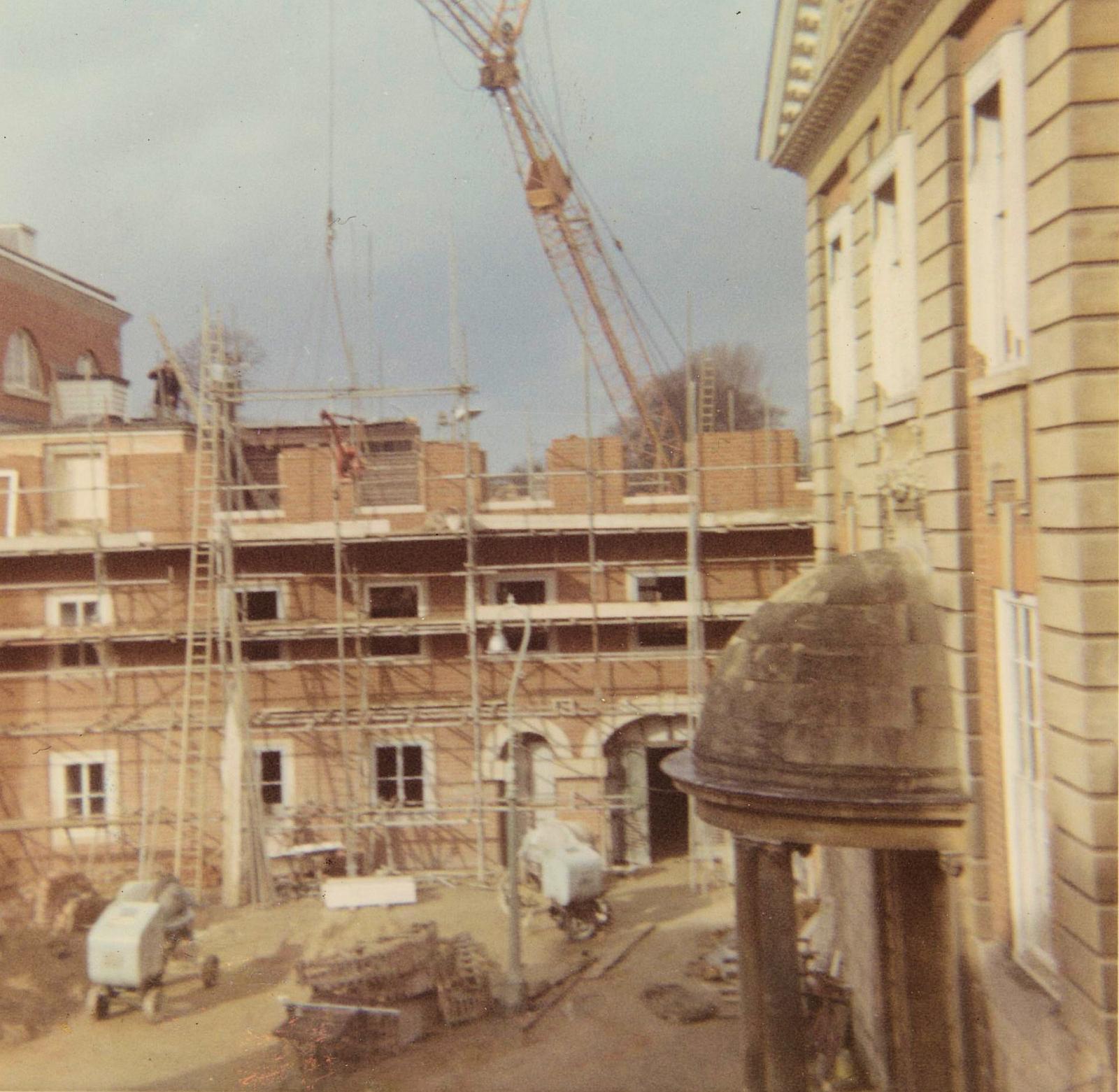 Wolfson North construction, 1965