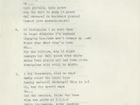 A scan of the 'LMH Carol' from the LMH College archives