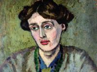 A portrait of Woolf by Roger Fry c. 1917 Wikipedia	
