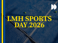 LMH Sports day promotional poster