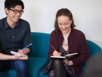 LMH students in a tutorial (photo credit: Ben Robinson)