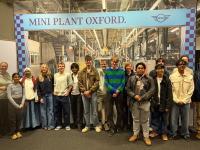 A group photo at the mini factory
