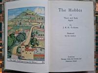 Opening page of Tolkien's The Hobbit