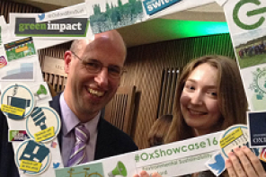 LMH bursary team receives Green Impact Gold Award