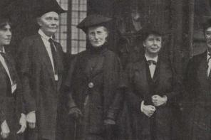 Principals' of women's Colleges are awarded degrees 
