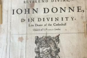 John Donne's sermons- LMH's copy