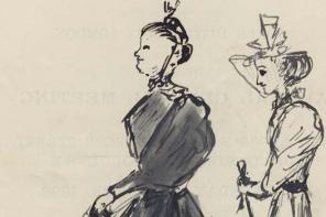 Drawing of Dorothy Kemp by Eglantyne Jebb