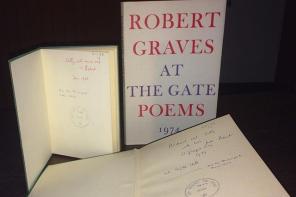 Robert Graves poetry collection at LMH library