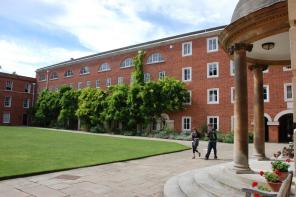 Talbot Quad, from Talbot Hall, LMH