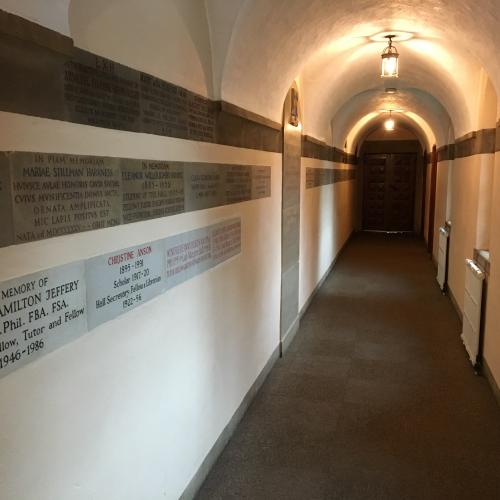 The Chapel Hallway in the Deneke building at LMH