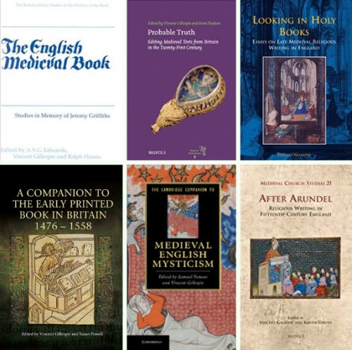 Prof Vincent Gillespie's books