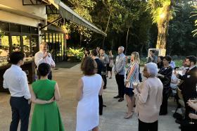 Photo of an LMH reception held in Singapore