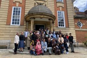 A group photo of everyone who attended the event