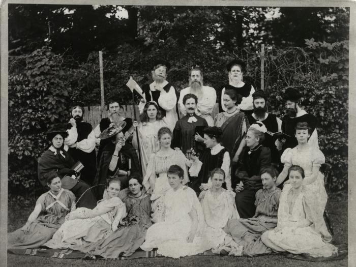 The apple of discord, an early play performed at LMH (1892)