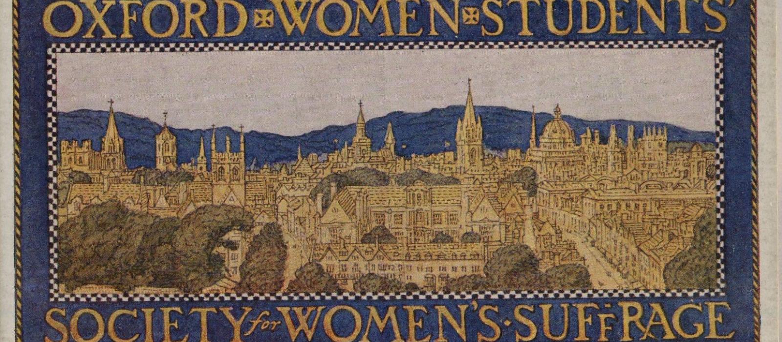 Oxford Suffrage banner