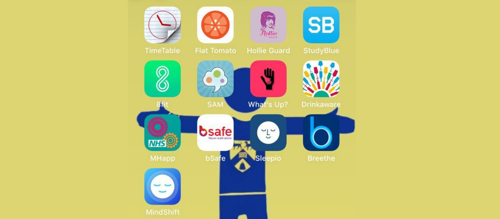 Apps recommended for Wellbeing at LMH updated April 2019	