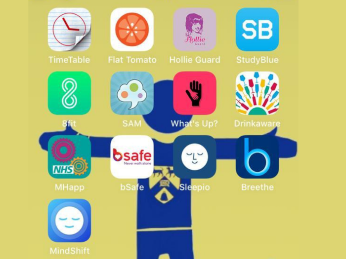 Apps recommended for Wellbeing at LMH updated April 2019