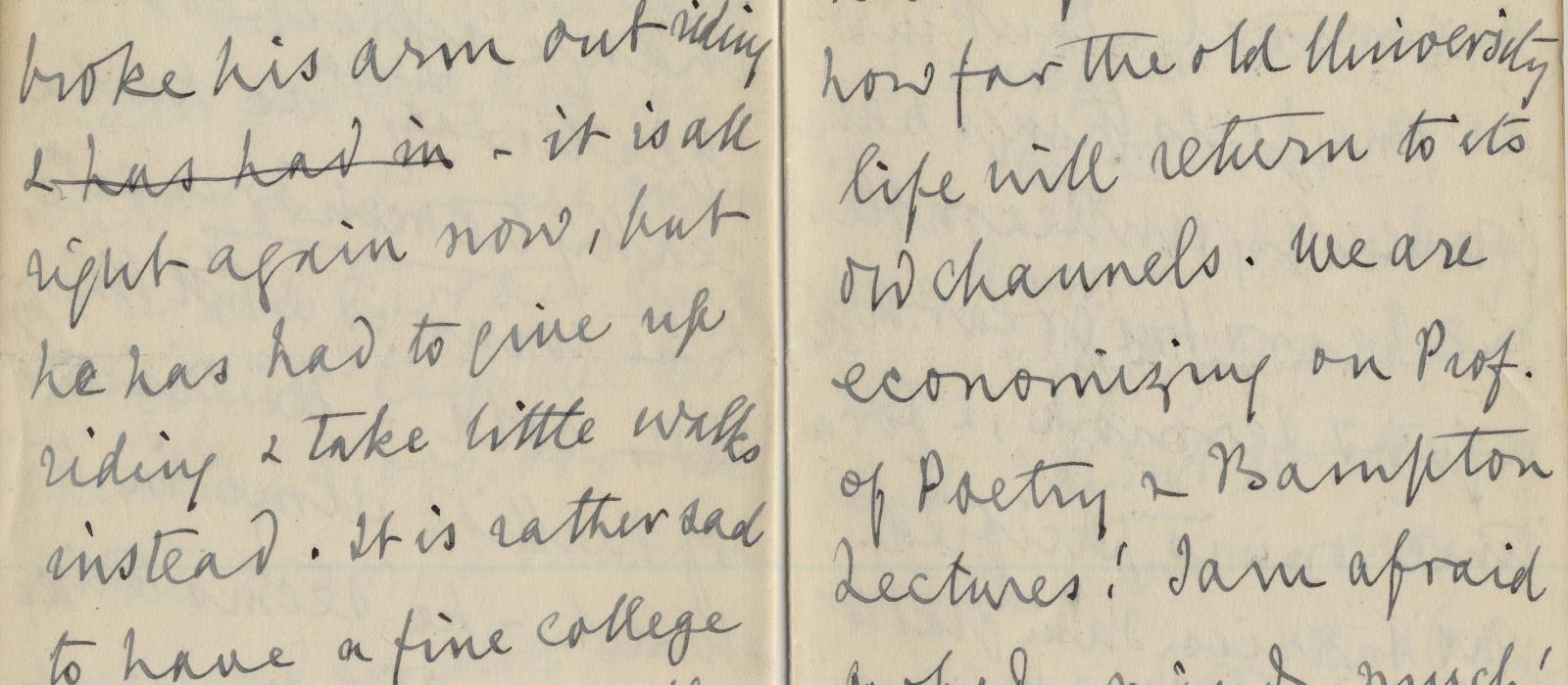 Wordsworth letter 1916