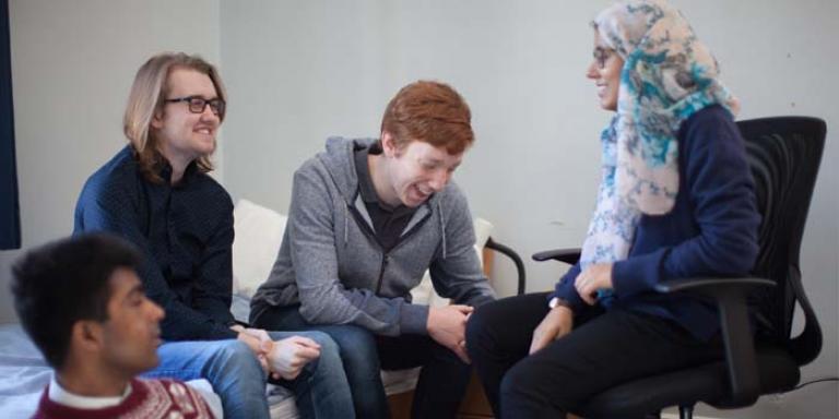 LMH Foundation Year students (photo credit: Ben Robinson)