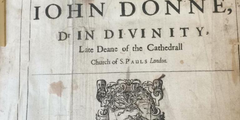 John Donne's sermons- LMH's copy