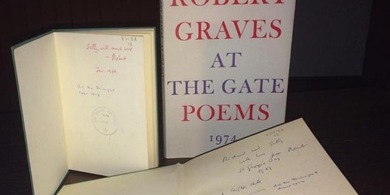 Robert Graves poetry collection at LMH library