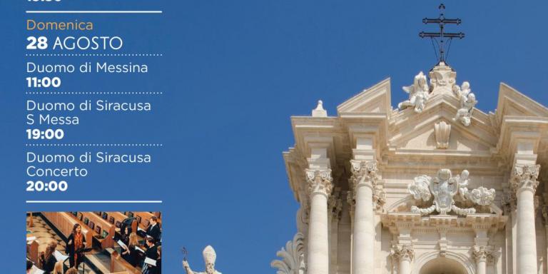 LMH choir on tour in Sicily, 2016 (poster)
