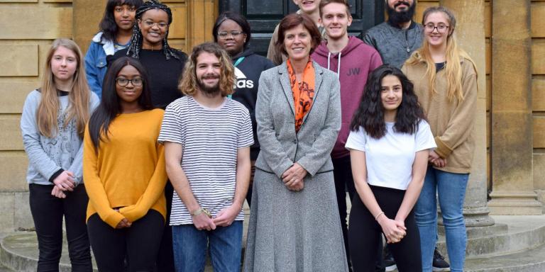 The second Foundation Year cohort meet Louise Richardson