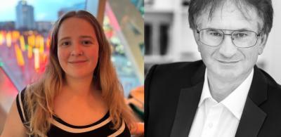 Portrait of both Eimear and Todd