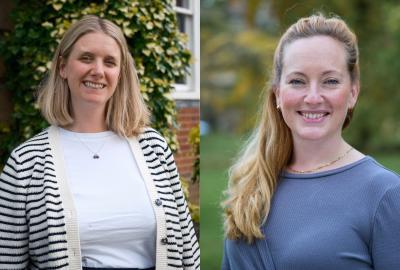 Emily Winfield-Jones and Lizzie Shine headshots